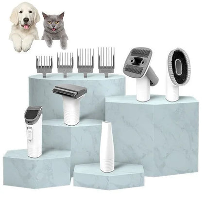 2025 NEW Dog Cat Accessories Supplies Products Pet Hair Grooming Clipper Brush Kit