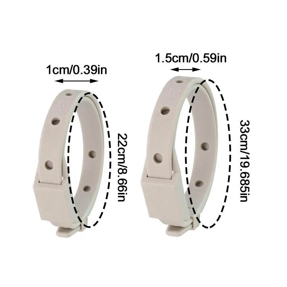 Adjustable Flea Tick Collar For Cats Dogs Anti Flea Lice Pet Repellent Collar Safe Non Toxic For Small Dogs Cats Kittens Puppies