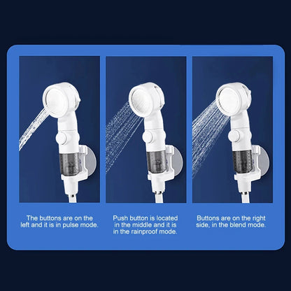 New Home Use Portable Shower Versatile Outdoor Camping Shower Adjustable Water Pressure Shower Set for Backpacking Bathing